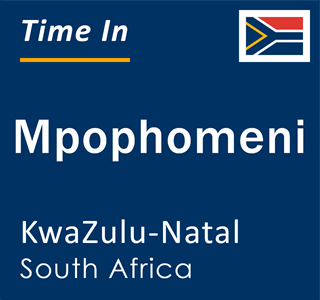 Current local time in Mpophomeni, KwaZulu-Natal, South Africa