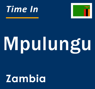 Current local time in Mpulungu, Zambia