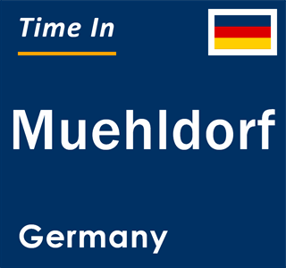 Current local time in Muehldorf, Germany