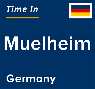 Current local time in Muelheim, Germany