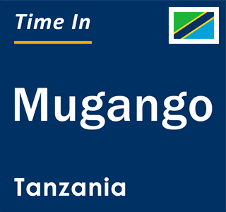 Current local time in Mugango, Tanzania