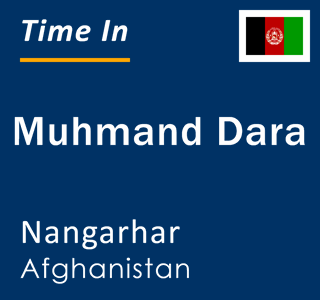 Current local time in Muhmand Dara, Nangarhar, Afghanistan