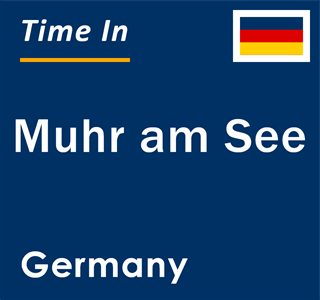 Current local time in Muhr am See, Germany