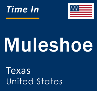 Current local time in Muleshoe, Texas, United States