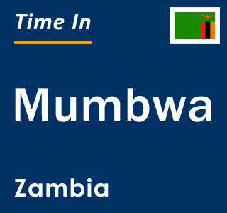 Current local time in Mumbwa, Zambia
