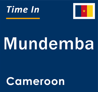 Current local time in Mundemba, Cameroon