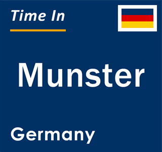 Current local time in Munster, Germany