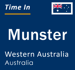 Current local time in Munster, Western Australia, Australia
