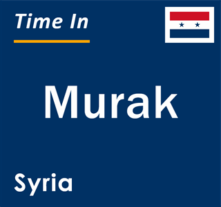 Current local time in Murak, Syria
