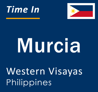 Current local time in Murcia, Western Visayas, Philippines