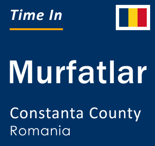 Current local time in Murfatlar, Constanta County, Romania