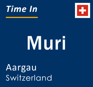 Current local time in Muri, Aargau, Switzerland