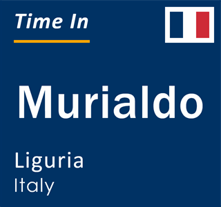 Current local time in Murialdo, Liguria, Italy