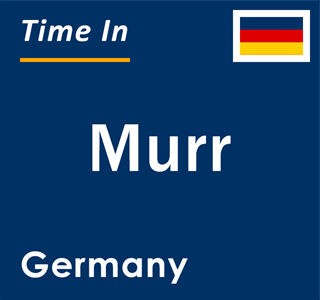 Current local time in Murr, Germany