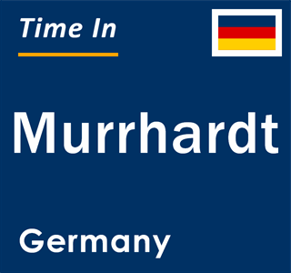 Current local time in Murrhardt, Germany