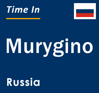 Current local time in Murygino, Russia