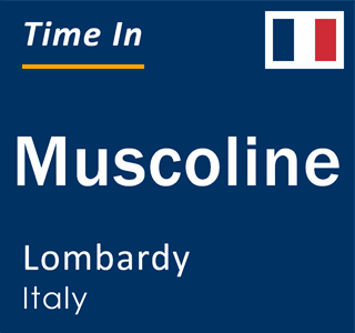 Current local time in Muscoline, Lombardy, Italy