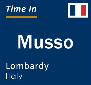 Current local time in Musso, Lombardy, Italy