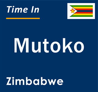 Current local time in Mutoko, Zimbabwe