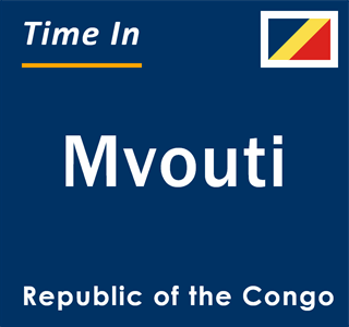 Current local time in Mvouti, Republic of the Congo