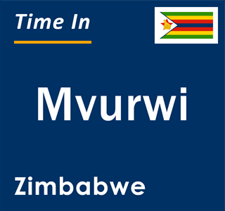 Current local time in Mvurwi, Zimbabwe
