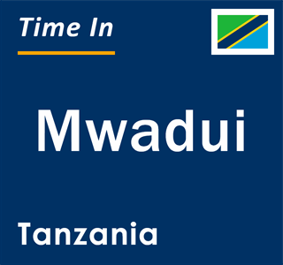 Current local time in Mwadui, Tanzania