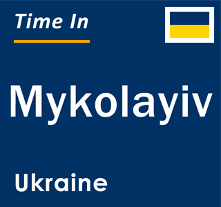 Current local time in Mykolayiv, Ukraine
