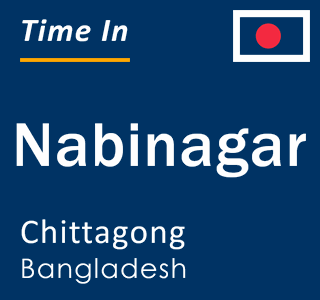 Current local time in Nabinagar, Chittagong, Bangladesh