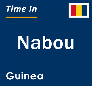 Current local time in Nabou, Guinea