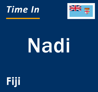 Current local time in Nadi, Fiji