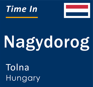 Current local time in Nagydorog, Tolna, Hungary