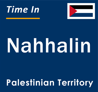 Current local time in Nahhalin, Palestinian Territory