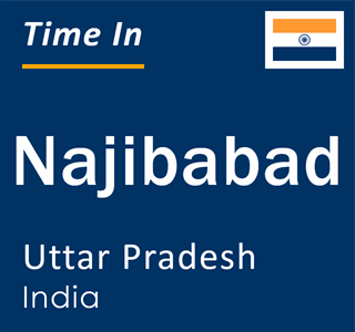 Current local time in Najibabad, Uttar Pradesh, India