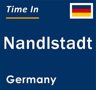 Current local time in Nandlstadt, Germany