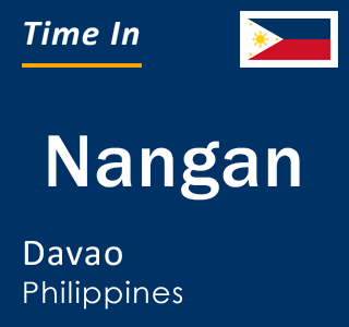 Current local time in Nangan, Davao, Philippines