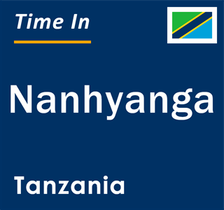 Current local time in Nanhyanga, Tanzania