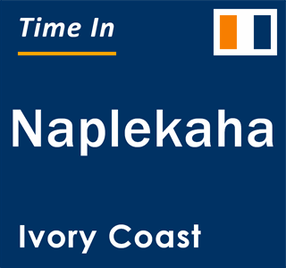 Current local time in Naplekaha, Ivory Coast