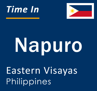 Current local time in Napuro, Eastern Visayas, Philippines