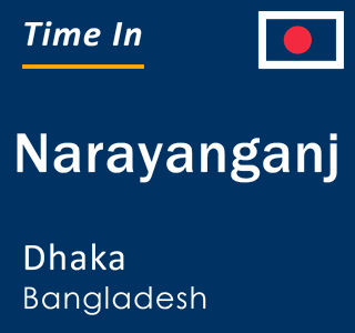 Current time in Narayanganj, Dhaka, Bangladesh