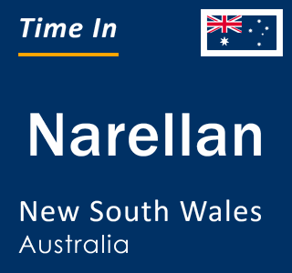 Current local time in Narellan, New South Wales, Australia