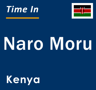 Current local time in Naro Moru, Kenya