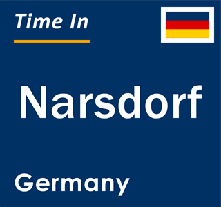 Current local time in Narsdorf, Germany