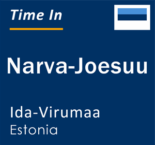 Current local time in Narva-Joesuu, Ida-Virumaa, Estonia