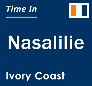 Current local time in Nasalilie, Ivory Coast