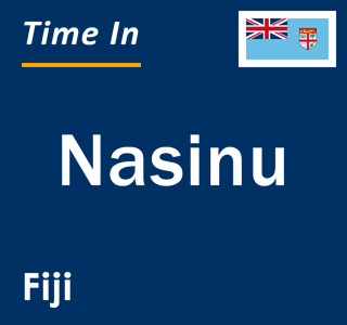 Current local time in Nasinu, Fiji