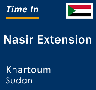 Current local time in Nasir Extension, Khartoum, Sudan