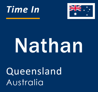 Current local time in Nathan, Queensland, Australia