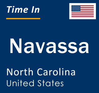 Current local time in Navassa, North Carolina, United States