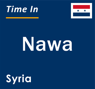 Current local time in Nawa, Syria