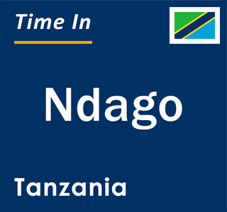 Current local time in Ndago, Tanzania